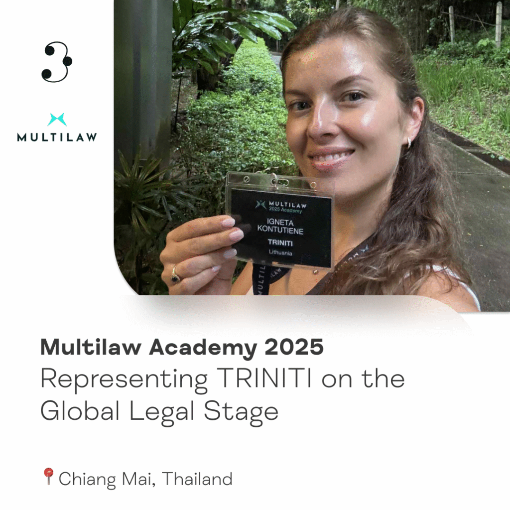 Representing TRINITI on the Global Legal Stage – Multilaw Academy 2025